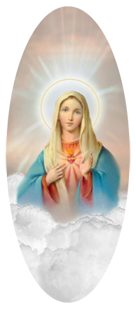 Immaculate Heart Clouds Bronze